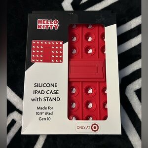Hello Kitty Red Silicone iPad Case with Stand